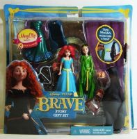 Mattel X4947 Набор DeLuxe с куклой Принцесса Диснея Храбрая сердцем Мерида и королева