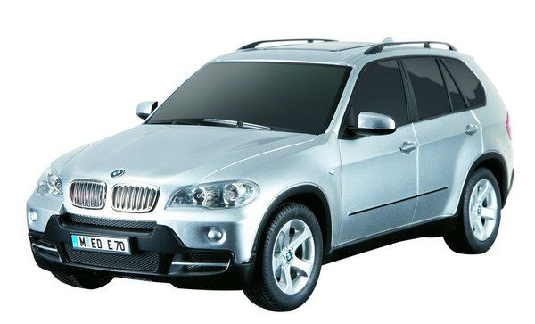 RASTAR 23100S Машина р/у 1:18 BMW X5, 27,5х10,4х10,5см, цвет серебряный 40MHZ