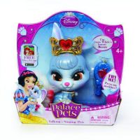 Palace Pets 23391/76084  Зайчик Berry - Питомец Белоснежки, в наборе с щеткой, звуковые эффекты