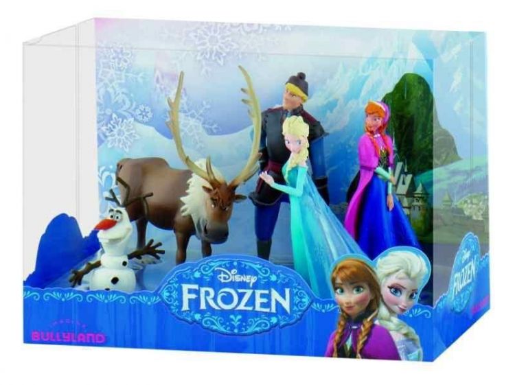 Bullyland 12216 Подарочный набор Коллекционные фигурки Холодное сердце, 5 героев