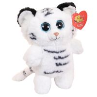 ABtoys (АБтойс) M4954 Мягкая игрушка Abtoys Флэтси Тигр белый 24см. Символ года 2022
