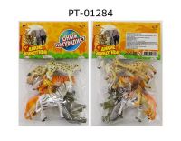 ABtoys (АБтойс) PT-01284 Юный натуралист. Фигурки диких животных, 6 штук