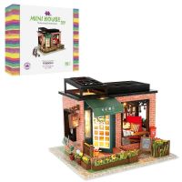 Hobby Day C008 Сборная модель Hobby Day Румбокс Mini house Книжный магазин