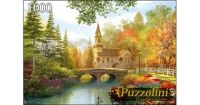 Puzzolini 7741 Пазл Доминик Дэвисон Осенний парк, 1000 элементов