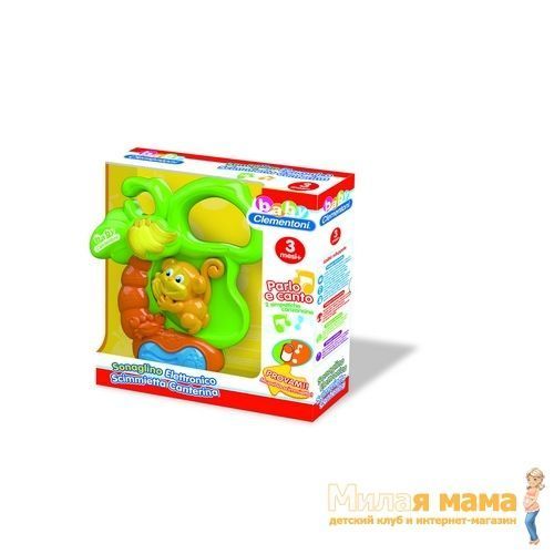 Baby Clementoni 60380 Электронная погремушка Обезьянка
