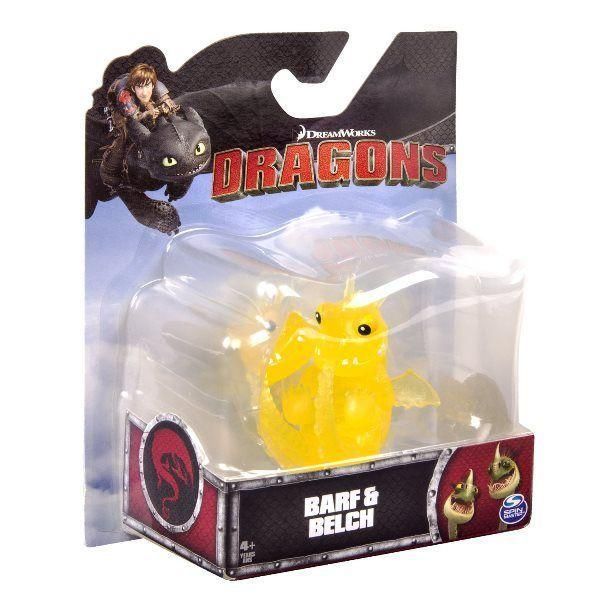 Dragons 66551 Дрэгонс 2 Маленькая фигурка дракона Barf and Belch (Пристеголов)