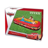 Intex 57478 Бассейн надувной Тачки, 262х175х56 см