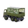 Полесье 48592 Автомобиль бортовой тентовый военный, 39.5х16.5х22.5 см