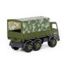 Полесье 48592 Автомобиль бортовой тентовый военный, 39.5х16.5х22.5 см
