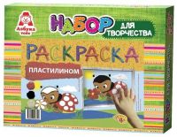 Азбука тойс АПЛ-0005 Аппликация пластилином Божья коровка