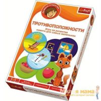 Trefl 01105 Развивающая игра-пазлы Первые открытия Противоположности
