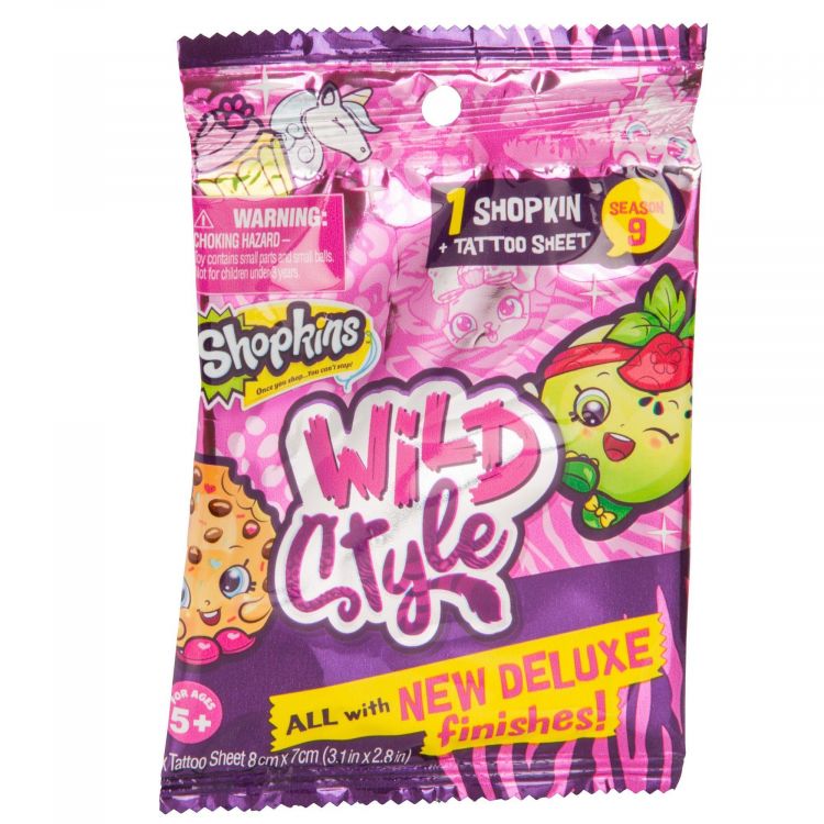 Moose 56693 Shopkins S9 Фигурка Шопкинс в фольгированном пакетике