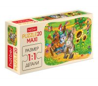 Hatber 20ПЗ5-10720 Пазл MAXI Hatber Музыкальный квартет 20 элементов А5 формат 230Х165мм