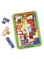 Woodlandtoys 148112 Головоломка тетрис Woodlandtoys малый С Новым Годом 19,5*14,5*0,6 см