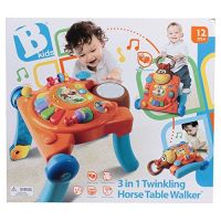 B Kids 003993 Развивающий столик-ходунки для малышей 3 в 1