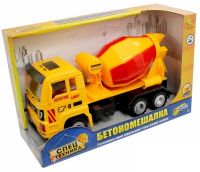 Dave Toy 33040 Машина Бетономешалка инерционная, 1:18