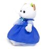 BUDI BASA LK24-037 Мягкая игрушка Кошечка Ли-Ли в синем платье, 24 см