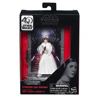Hasbro C1862 Star Wars Коллекционная литая фигурка Звездные Войны: Titanium, Принцесса Лея, 15 см