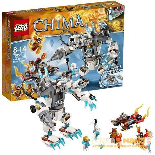 Lego Legends of Chima 70223 Лего Легенды Чимы Ледяной бур Айсбайта