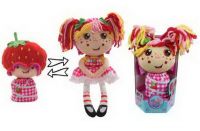 1Toy 13634 Кукла Девчушка-вывернушка 2-в-1, Ксюшка