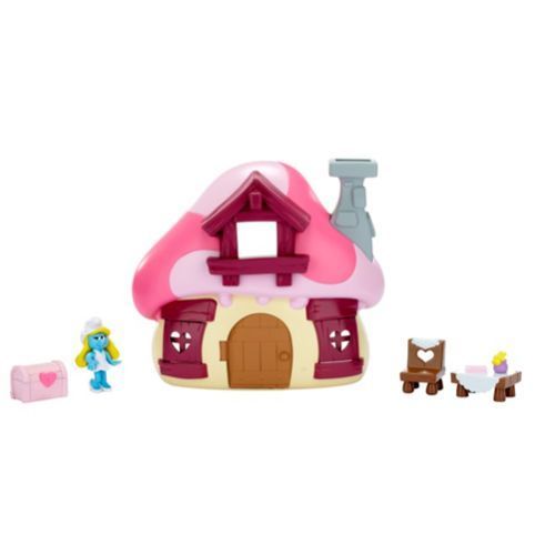 Jakks 56043 Игровой набор Домик-грибок Смурфетты