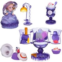 EMCO 1140/фиолетовый Игровой набор EMCO Cupcake Surprise "Мороженое - Туалетный столик" с куклой - капкейк и питомцем, фиолетовый