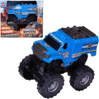 Junfa WC-11586 Машинка Junfa Джип-внедорожник 4х4 Гнев монстра 1:16, полицейская машина