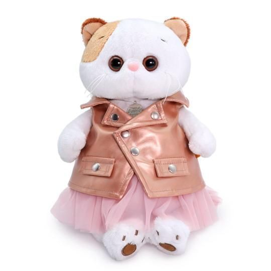 BUDI BASA LK24-046 Мягкая игрушка BUDI BASA Кошка Ли-Ли в юбке и жилетке 24 см BUDI BASA LK24-046 Мягкая игрушка BUDI BASA Кошка Ли-Ли в юбке и жилетке 24 см