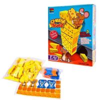 JUNFA 007-90 Игра настольная "Сырная башня"