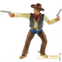 Bullyland 80671 Коллекционная фигурка Ковбой с пистолетами, 10 см