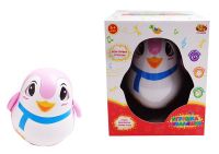ABtoys PT-00856 Игрушка-неваляшка Пингвин, 17 см