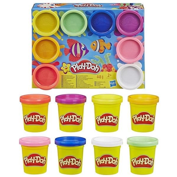 Hasbro E5062 Play-Doh Набор пластилина Плей-До Рыбки, 8 цветов