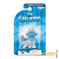 Jakks 53943 Фигурка Смурфика на шарнирах с аксессуаром Ворчун, 7 см