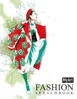 Проф-Пресс 40628-2 Блокнот Проф-Пресс Скетчбук My Art Fashion Дама в красном пальто, 40 листов