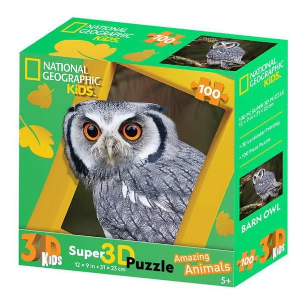 Prime 3D 13695-SBM Пазл 3D 100 Сова