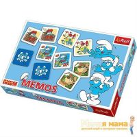 Tactic 00784 Настольная игра Мемо Смурфики-2 