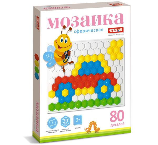 Stellar 01068 Мозаика сферическая, диаметр 30 мм, 80 деталей