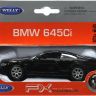 Welly 42353 Модель машины BMW 645CI, черная, 1:34-39