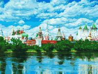 Белоснежка 092-AS Раскраски по номерам. Русское подворье 40*30 см