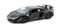 RMZ City 554990M Машина металлическая Lamborghini Aventador LP 750-4 Superveloce, 1:32, цвет черный матовый