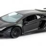 RMZ City 554990M Машина металлическая Lamborghini Aventador LP 750-4 Superveloce, 1:32, цвет черный матовый