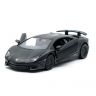 RMZ City 554990M Машина металлическая Lamborghini Aventador LP 750-4 Superveloce, 1:32, цвет черный матовый