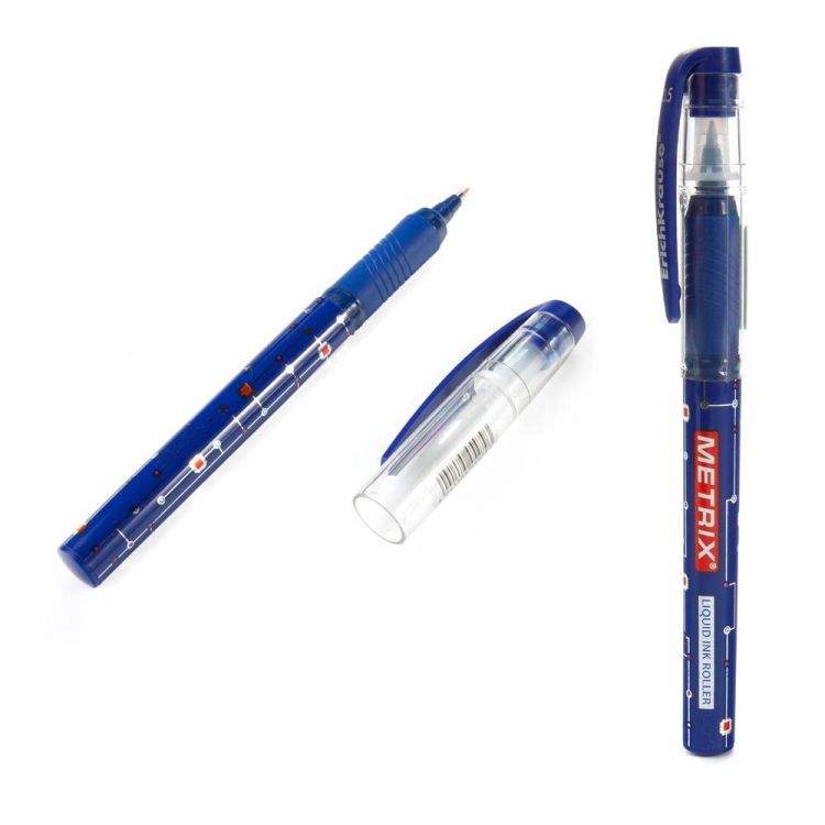 ErichKrause 45479EK Ручка-роллер ErichKrause Metrix, цвет чернил синий (в коробке по 12 шт.) ErichKrause 45479EK Ручка-роллер ErichKrause Metrix, цвет чернил синий (в коробке по 12 шт.)