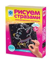 ФАНТАЗЁР 257302ФН Набор для творчества Рисуем стразами Милый друг