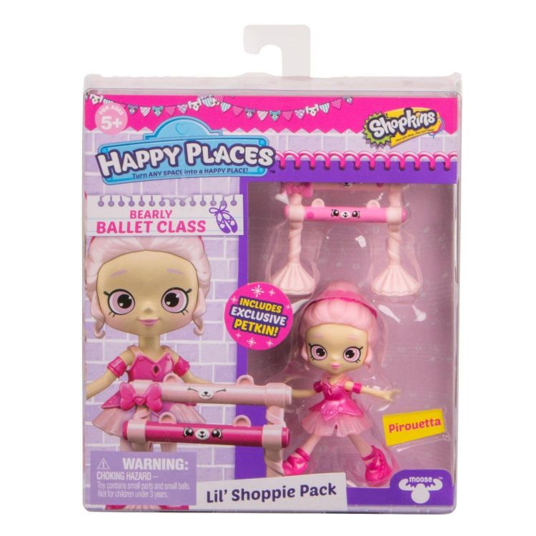 Moose 56677 Happy Places Кукла-малышка Shoppie Пируэтта