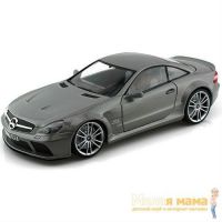 Motormax 79161 Коллекционная модель машины Mercedes Benz SL65 АMG Black Series, 1:18, серая