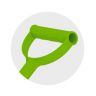 Stellar 01377 Каталка с ручкой Барабанщик