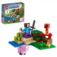 LEGO (Лего) 21177-L Конструктор LEGO Minecraft Засада Крипера