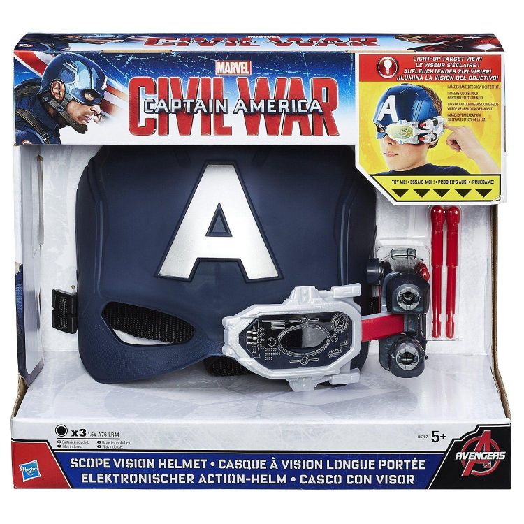 Hasbro B5787 Avengers Электронный шлем Первый Мститель