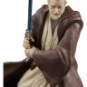 Hasbro C1861 Star Wars Коллекционная литая фигурка Звездные Войны: Titanium, Оби-Ван Кеноби, 15 см